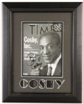 1987 September 28 Bill Cosby  Signed 16" x 20" Framed Time Magazine (JSA)