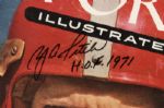 1954 November 22 Y.A. Tittle San Francisco 49ers Signed 16 x 19 Framed Sports Illustrated Magazine (JSA)