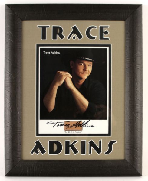 Lot Detail - 1980'S-90'S Trace Adkins Signed 15