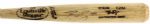 2011 Buster Posey San Francisco Giants Signed Louisville Slugger Professional Model Game Used Bat (MEARS LOA/JSA)