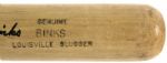 1947-48 George Bingo Binks Philadelphia Athletics Signed H&B Louisville Slugger Professional Model Game Used Bat (MEARS LOA/JSA)