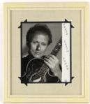 1990s Jesse Colin Young Signed 14" x 16" Framed Photo (MEARS LOA)