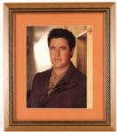1990s Vince Gill Country Music Signed 14" x 16" Framed Display (JSA)