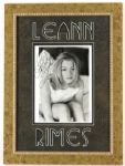 1990s Leann Rimes Signed 15" x 20" Framed Photo (JSA)