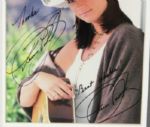 1990's Terri Clark Country Music Signed 14 x 19 Framed Display (JSA)
