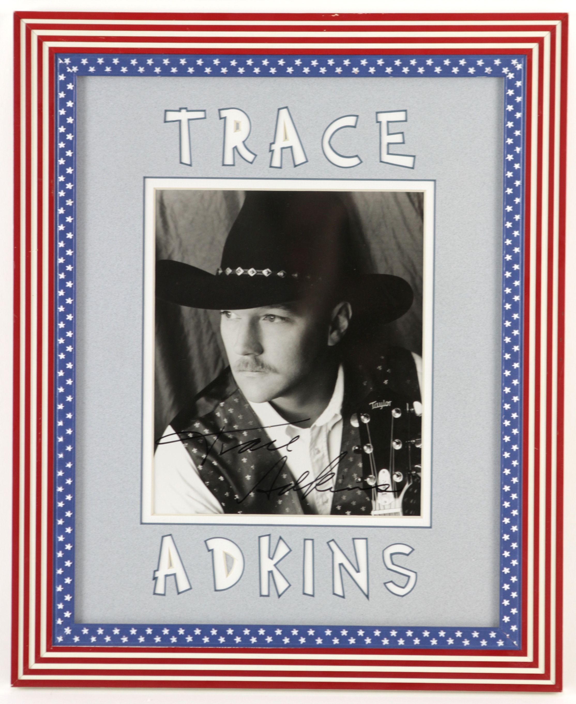 Lot Detail - 1990'S Trace Adkins Signed 14