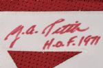 1990's Y.A. Tittle San Francisco 49ers Signed Jersey (JSA)
