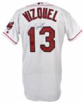 2002-04 Omar Vizquel Cleveland Indians Signed Jersey (JSA)