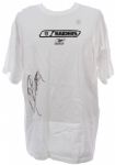 2000s Jerry Porter Oakland Raiders Signed T Shirt (JSA)