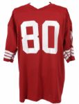 1990s Jerry Rice San Francisco 49ers Signed Jersey (JSA)