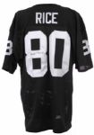 2000's Jerry Rice Oakland Raiders Signed Jersey (JSA) 