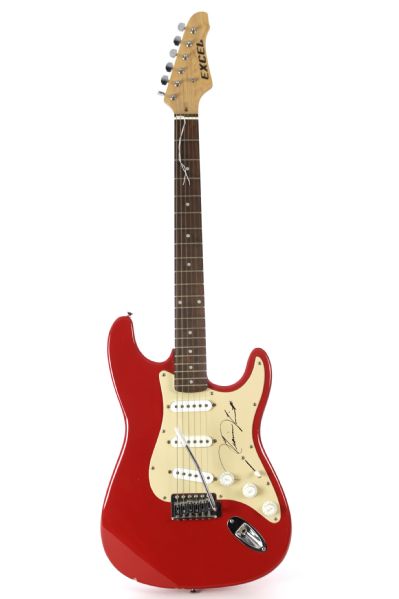 1990s Travis Tritt Country Music Signed Excel Electric Guitar (JSA)