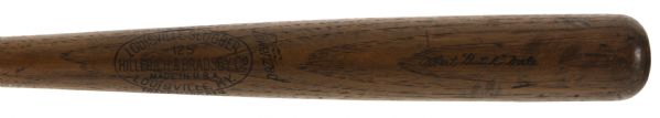 1937 Albert "Dutch" Mele H&B Louisville Slugger Professional Model Game Used Bat (MEARS LOA) 