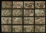 1953 Tarzan & The She Devil 3-D Card Collection - Lot of 28 