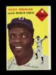1954 Jackie Robinson Brooklyn Dodgers Topps #10 Trading Card