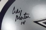 1980's Craig Morton and Danny White Dallas Cowboys Signed Full Size Helmet  (JSA)