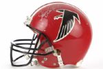 1980s Steve Bartkowski and Chris Mills Atlanta Falcons Signed Full Size Helmet  (JSA)