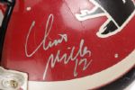 1980's Steve Bartkowski and Chris Mills Atlanta Falcons Signed Full Size Helmet  (JSA)