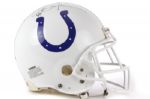 2001 Eric Dickerson Indianapolis Colts Signed Full Size Helmet  (JSA)