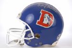 2000 Denver Broncos Craig Morton Signed Full Size Helmet (JSA)