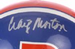 2000 Denver Broncos Craig Morton Signed Full Size Helmet (JSA)