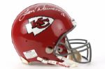 1998 Kansas City Chiefs Len Dawson Signed Full Size Helmet (JSA)