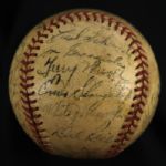 1946 St. Louis Cardinals World Series Champions Team Signed Baseball w/ 23 Signatures Including Red Schoendienst, Enos Slaughter & More (JSA)