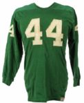 1960s #44 Durene Game Worn Football Jersey (MEARS LOA)
