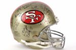 1995 San Francisco 49ers Multi Signed Full Size Helmet w/ 20 Signatures Including Joe Montana, Fred Dean, Bob St. Clair & More (JSA)