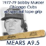 1977-79 Bobby Murcer Chicago Cubs Adirondack Professional Model Game Used Bat (MEARS A9.5) Rare Tape/Foam Grip