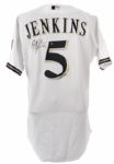 2006 Geoff Jenkins Milwaukee Brewers Signed Game Worn Home Cerveceros Jersey (MEARS LOA/MLB Hologram) Inaugural Season