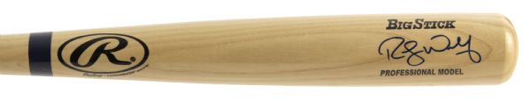 2000s Randy Wolf Los Angeles Dodgers Signed Rawlings Bat (JSA)