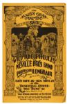 1990's Alice Cooper, Ringo 30 x 20 Posters, Neville Bros Signed 11x 17 Broadside
