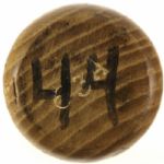 1967-68 Hank Aaron Atlanta Braves Adirondack Professional Model Autographed Game Used Bat - (MEARS A8.5/JSA)