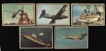 1954 Bowman R701-10 Power for Peace Non Sports Trading Cards - Lot of 5