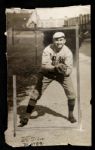 1912-25 Original Baseball Photography Collection - Lot of 17 w/ Harry Hooper, Duffy Lewis, Bill Rariden and more