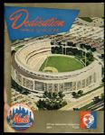 1964 New York Mets Shea Stadium Official Dedication Magazine