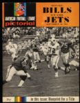 1965 Buffalo Bills New York Jets War Memorial Stadium AFL Game Program