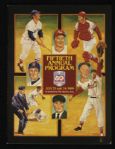 1989 Baseball Hall of Fame 50th Anniversary Memorabilia Collection - Lot of 4
