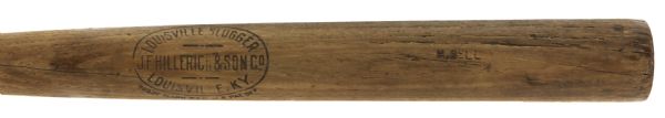 1911-16 H. Bell J.F. Hillerich & Son Co. Louisville Slugger Professional Model Game Used Bat (MEARS LOA)