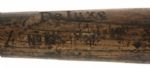 1905-15 circa Sidewritten AJ Reach Co. Deluxe No. N-15 Model A9 Professional Model Game Used Bat (MEARS LOA)