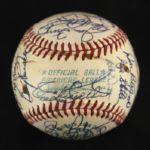 1972 Baltimore Orioles Team Signed OAL Cronin Baseball w/ 28 Signatures Including Brooks Robinson, Earl Weaver, Jim Palmer & More (JSA)