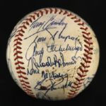 1972 Baltimore Orioles Team Signed OAL Cronin Baseball w/ 28 Signatures Including Brooks Robinson, Earl Weaver, Jim Palmer & More (JSA)