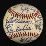1972 Baltimore Orioles Team Signed OAL Cronin Baseball w/ 28 Signatures Including Brooks Robinson, Earl Weaver, Jim Palmer & More (JSA)