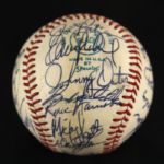 1972 Baltimore Orioles Team Signed OAL Cronin Baseball w/ 28 Signatures Including Brooks Robinson, Earl Weaver, Jim Palmer & More (JSA)