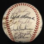 1972 Chicago White Sox Team Signed OAL Cronin Baseball w/ 28 Signatures Including Goose Gossage, Wilbur Wood, Carlos May & More (JSA)