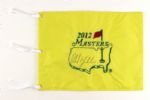 2012 Phil Mickelson Signed 13" x 17" Masters Golf Flag (JSA)