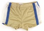 1977 circa Marquette Warriors Medalist Sand Knit Basketball Trunks