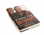 2001-12 Dwyane Wade Miami Heat Signed Hardcover Book & Early Uncut Trading Card (JSA)