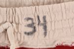 1974-75 circa Wisconsin Badgers Game Worn Basketball Trunks (MEARS LOA)